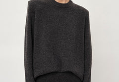 Medina Knit Sweater - Dark Grey