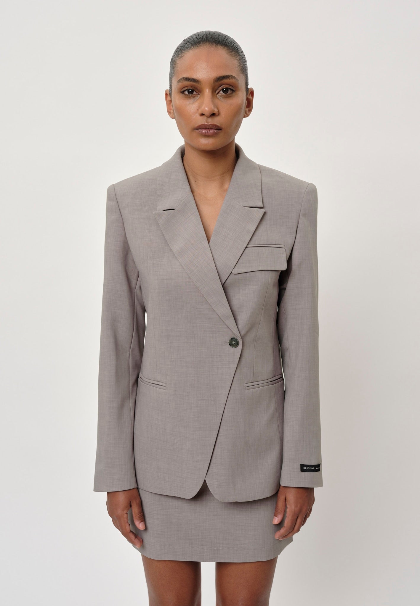 Oprah Blazer - Grey – Herskind Official