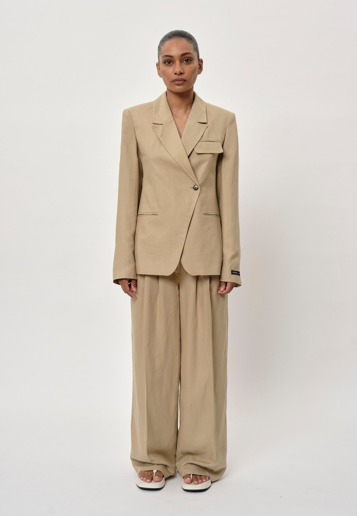Oprah Blazer - Beige – Herskind Official