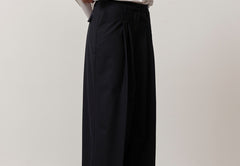 Lotus Pants - Navy Pinstripe
