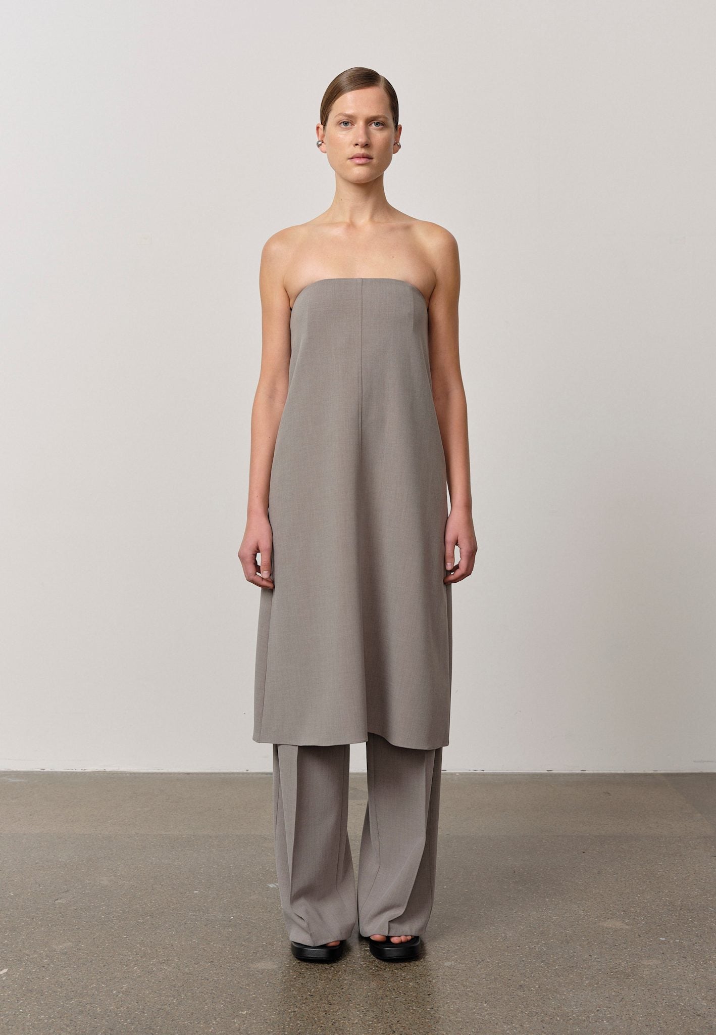 Carly Dress - Light Grey  Herskind Official