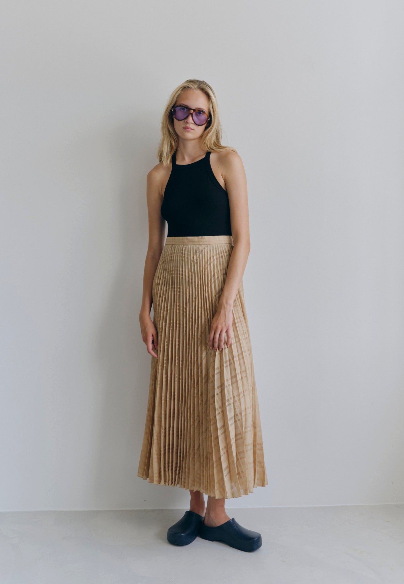 Nessa Skirt - Cigar – Herskind Official