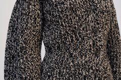 Sabina Knit Jacket - Salt & Peber