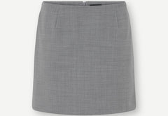 Debby Skirt - Light Grey Melange