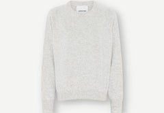 Doofa Knit Blouse - Light Grey
