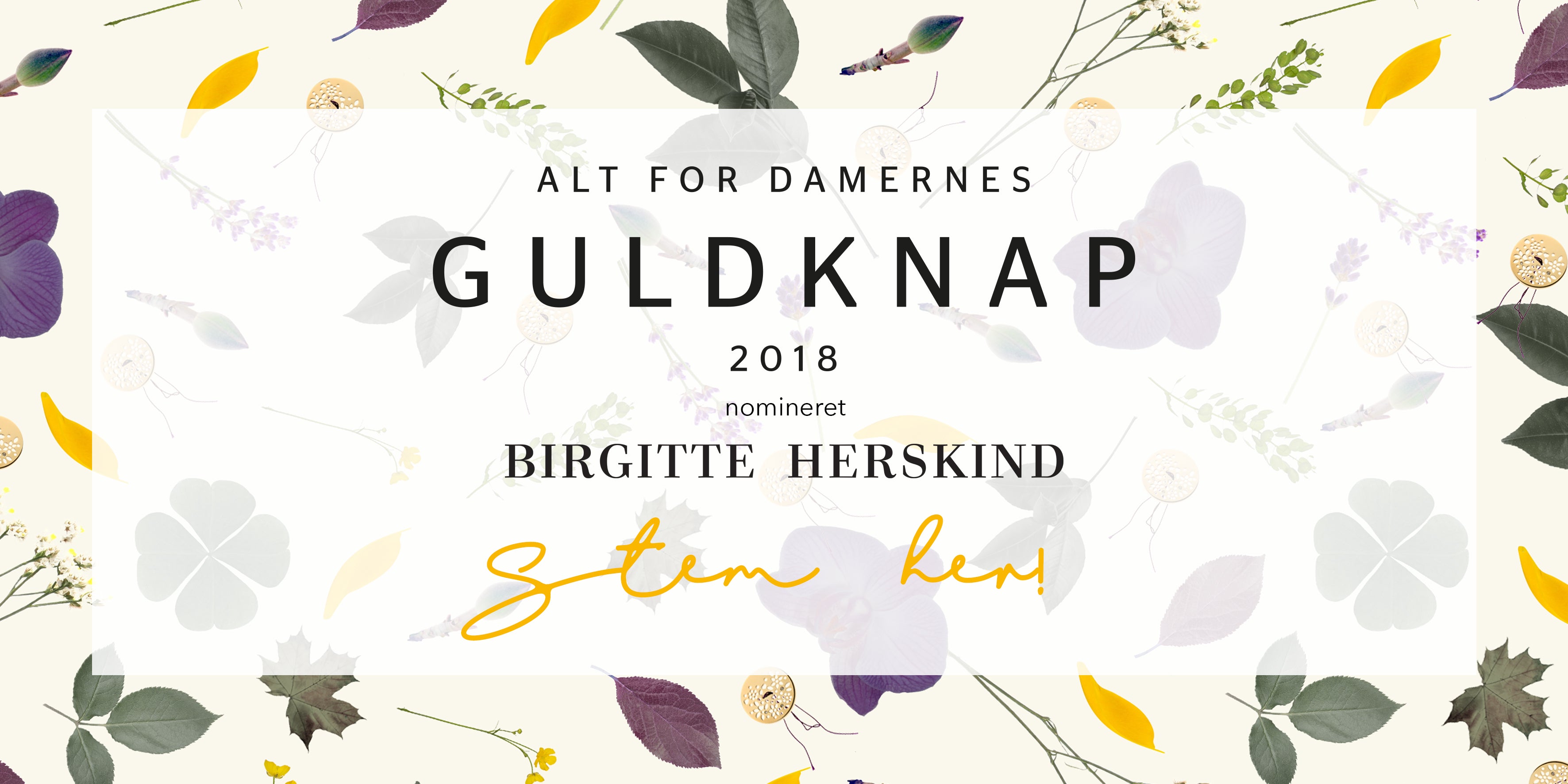 Nominated - Alt For Damernes Guldknap 2018