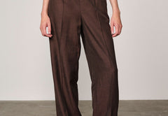 Pinky Midt waist Pants - Java Brown