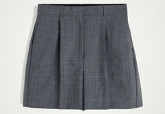 Reggy Shorts - Light Grey Pinstripe