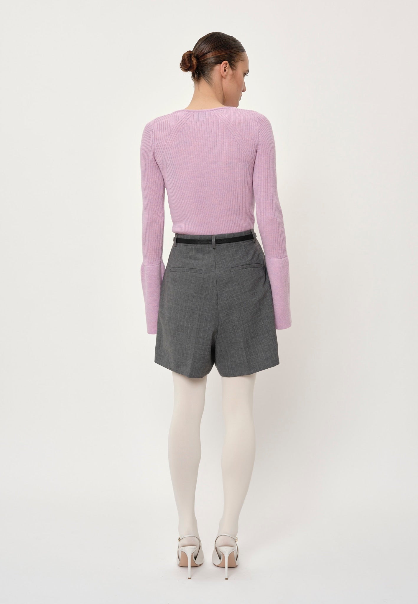 Reggy Shorts - Light Grey Pinstripe – Herskind Official