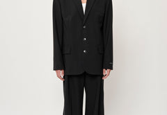 Kelly Pants - Dark Grey Pinstripe