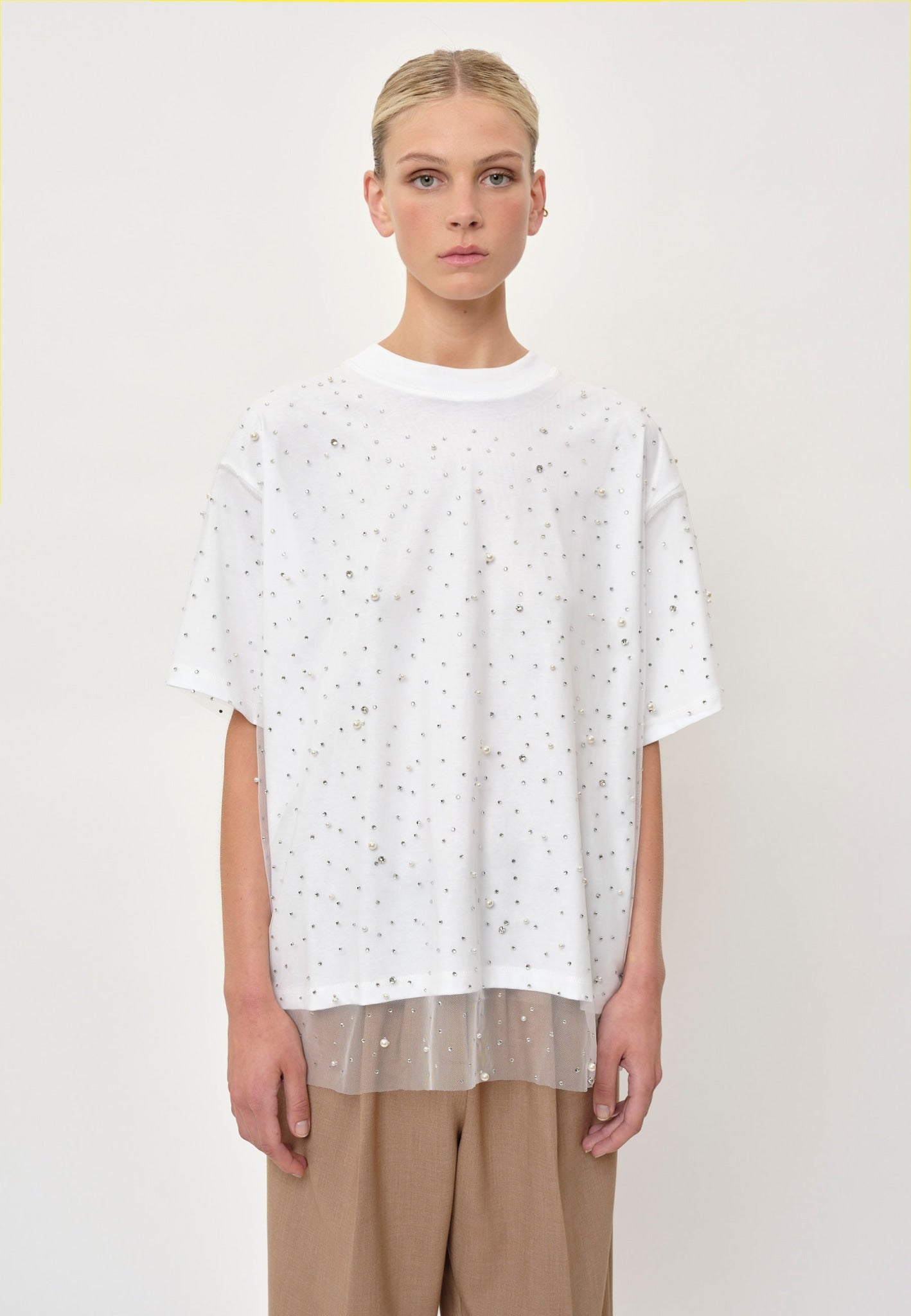【最終SALE】Multi way gather blouse /jesh HeRIN.CYE | Gather sleeve tops (シャツ・ブラウス ) |SHEL