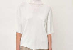 Brittany Knit T-shirt - Off White