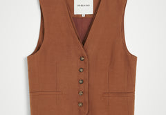 Double up Vest - Toffee