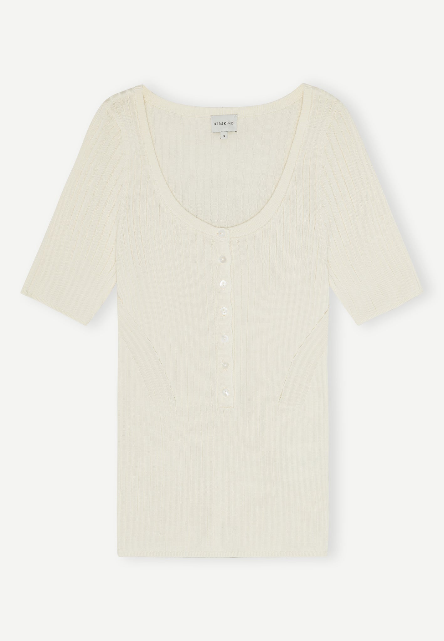 birgitte herskind Mie Knit Blouse - Creme Creme
