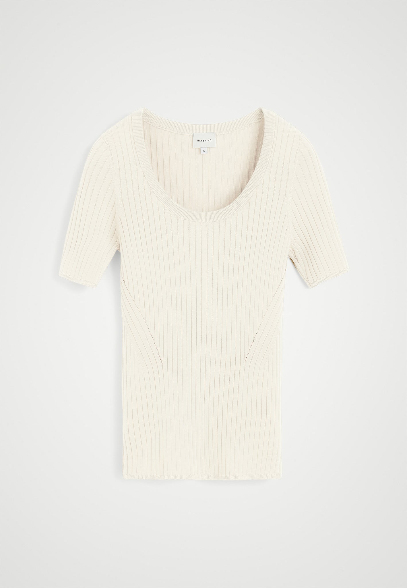 birgitte herskind Jenny Knit Blouse - Creme Creme