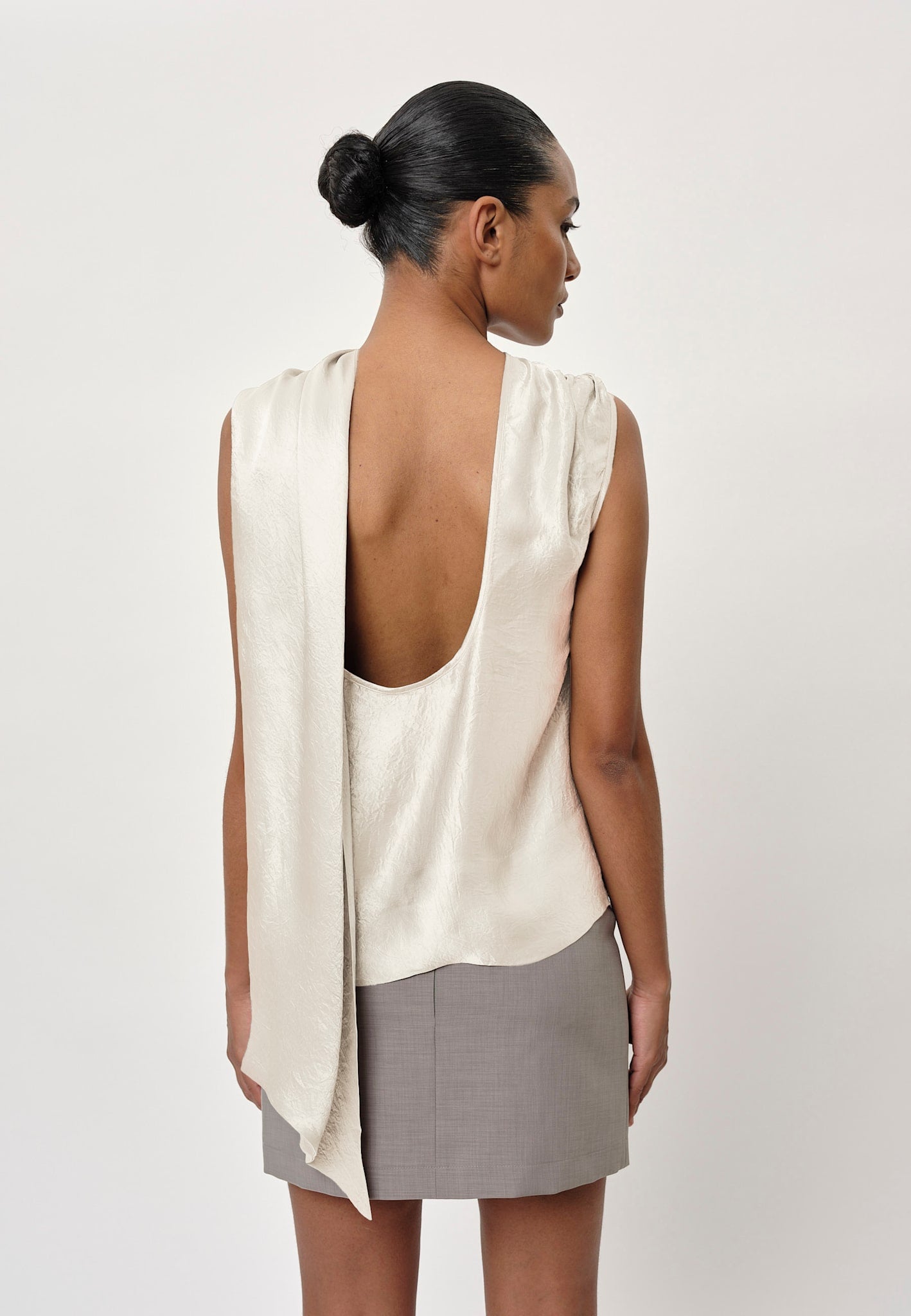 Ava Top – Cremeweiß