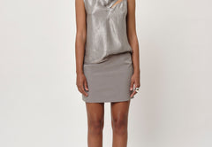 Ava Top - Pearl Grey