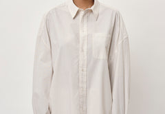 Lex Shirt - Creme Pinstripe