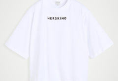 Herskind T-shirt - White - Black logo