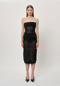Buster Knit Skirt - Black
