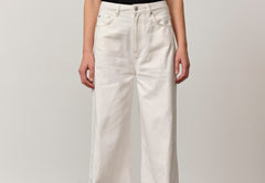 Katja Jeans - Off White (Leg size 30" - Short)