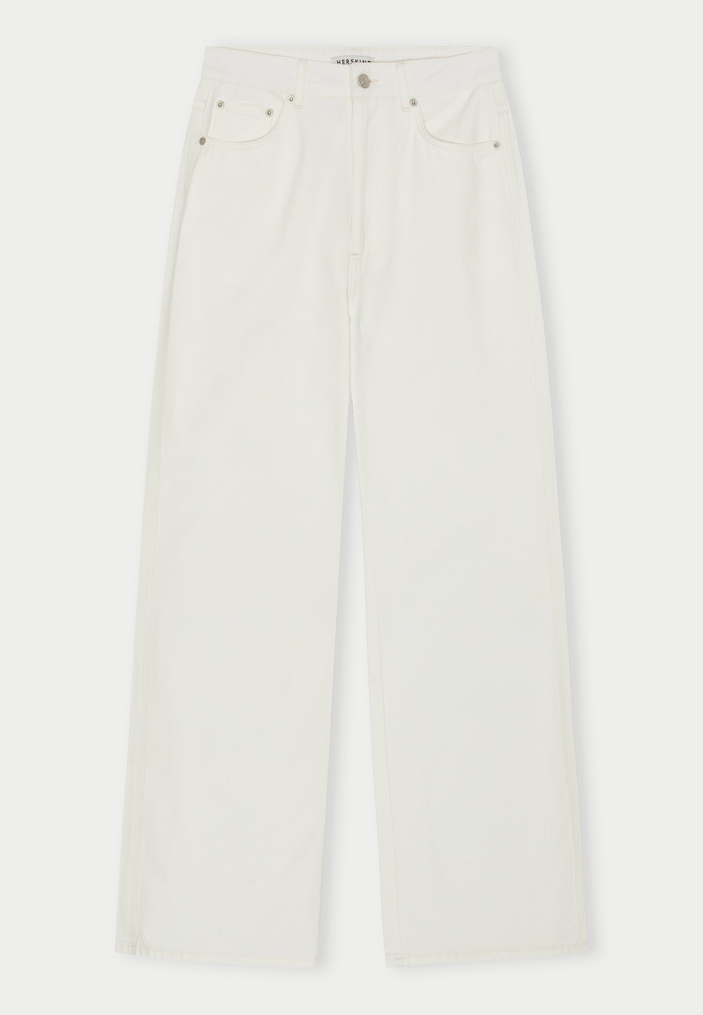 birgitte herskind Kat Jeans - Off White (Leg size 32" - Long) Off White (Leg size 32" - Long)