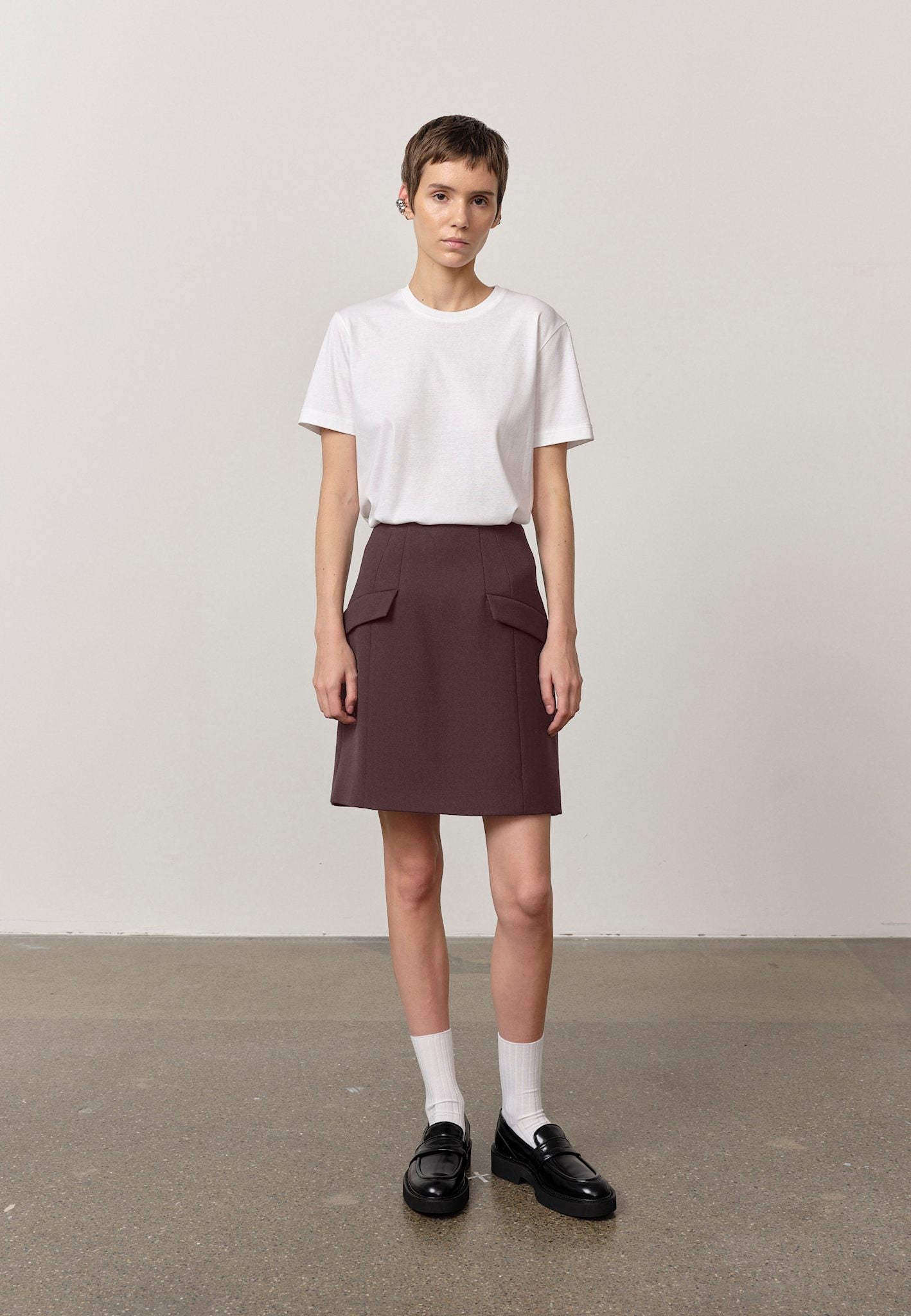Benjamin Skirt - Mahagoni