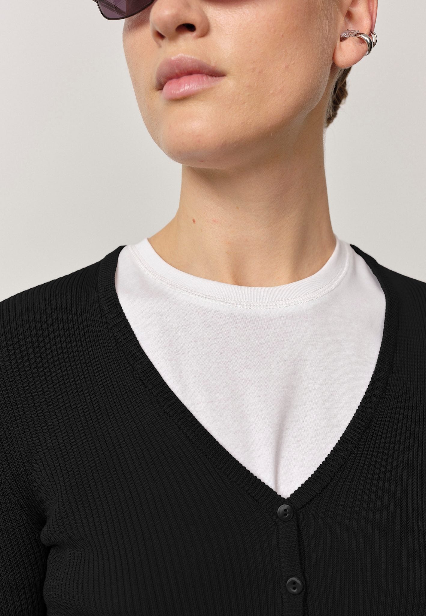 ChiChi Knit Cardigan - Black