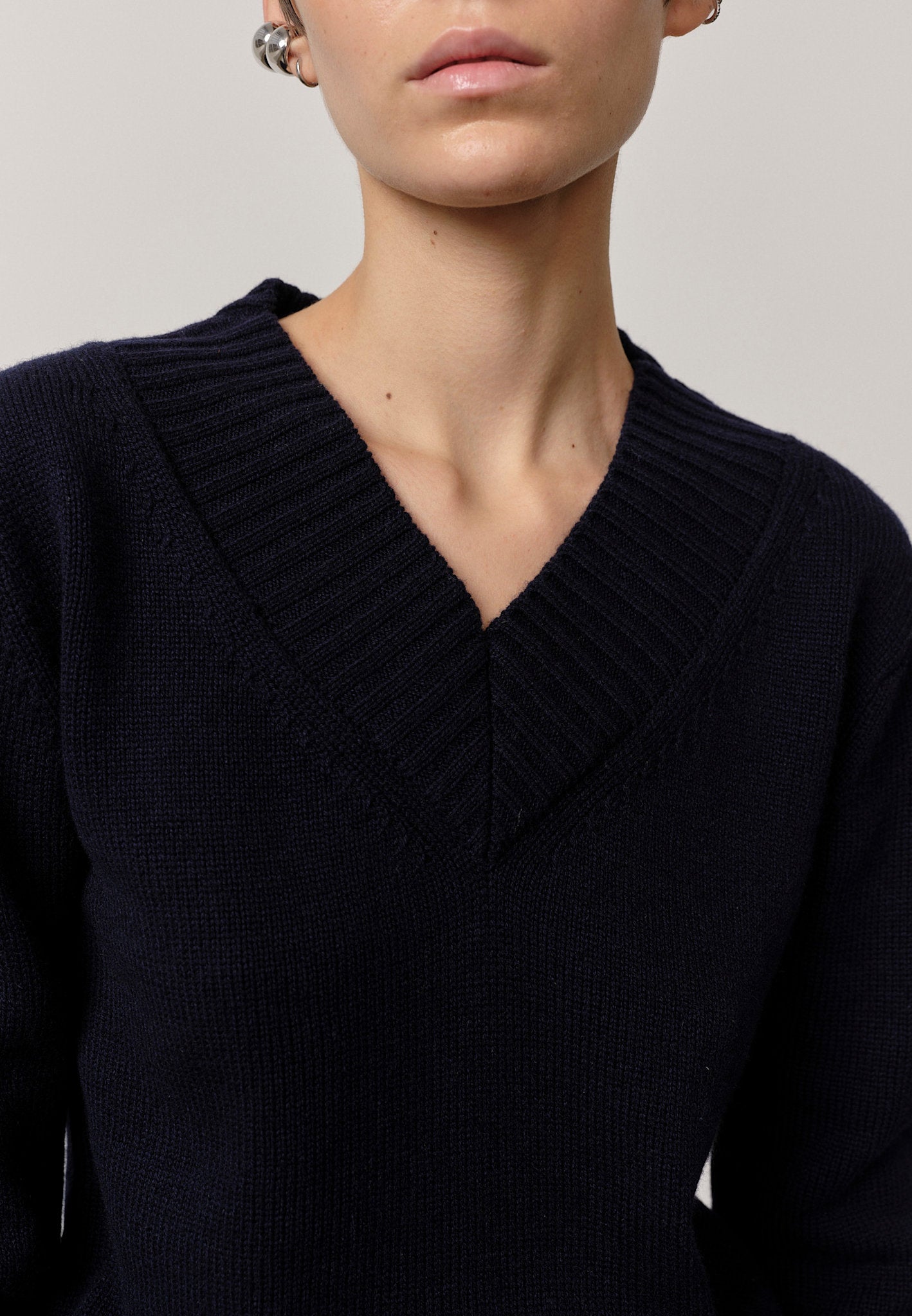 Mela Strickbluse – Marine
