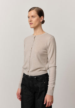 Roselle Strickjacke - Hellgrau