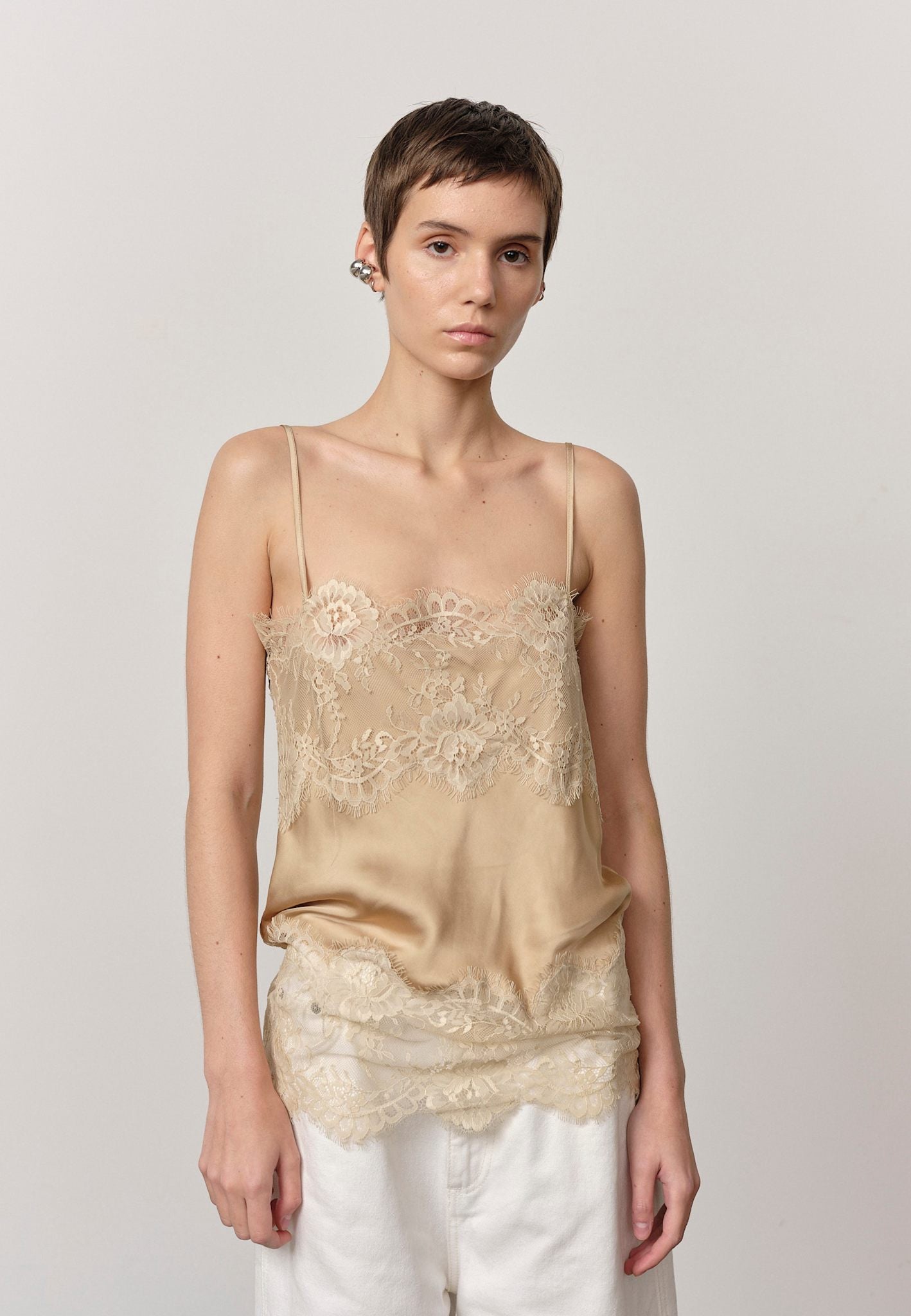 birgitte herskind Linnea Top - Sand Sand