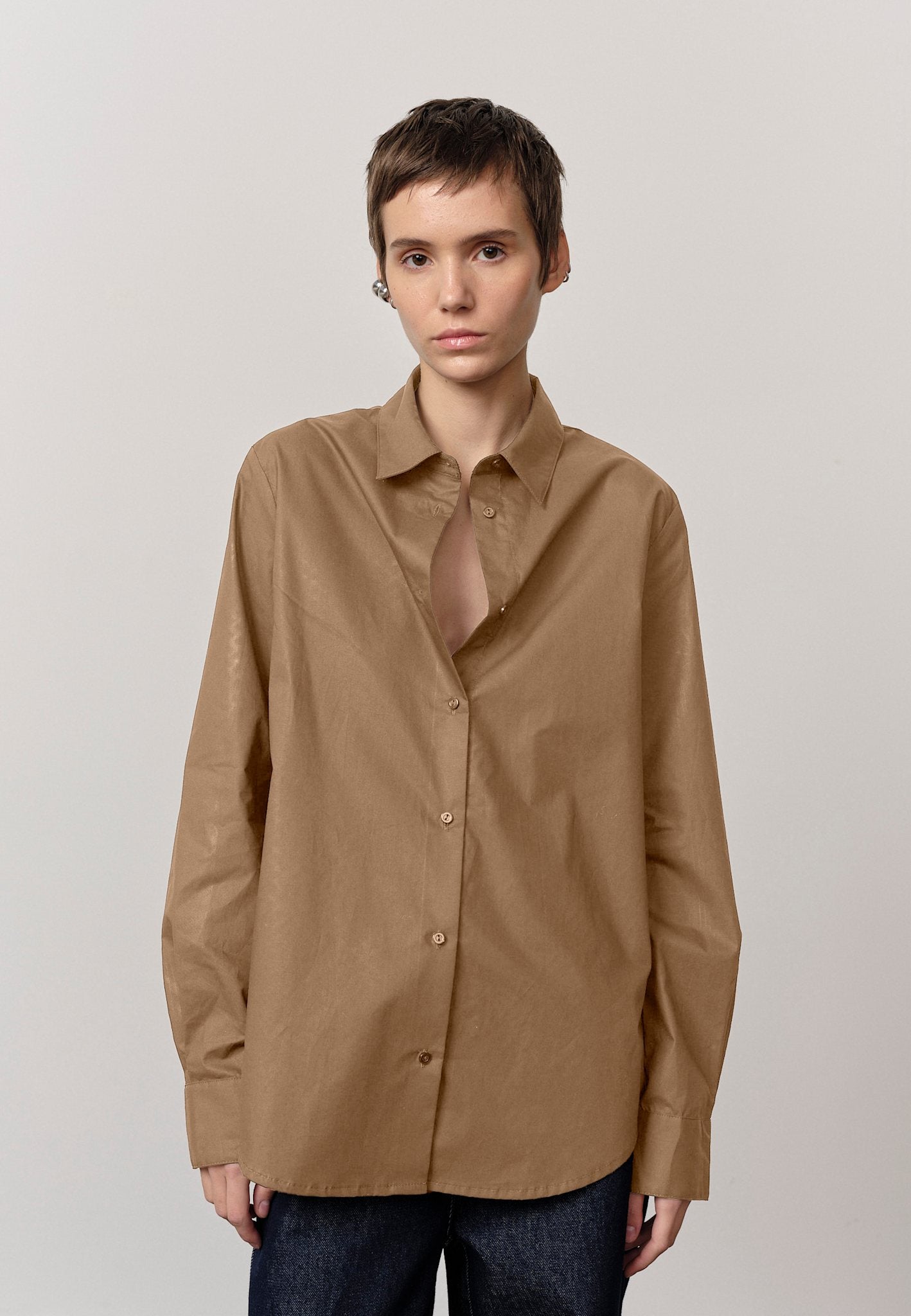 birgitte herskind Joe Shirt - Khaki Khaki
