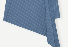 Sashia Skirt - Blue Pinstripe