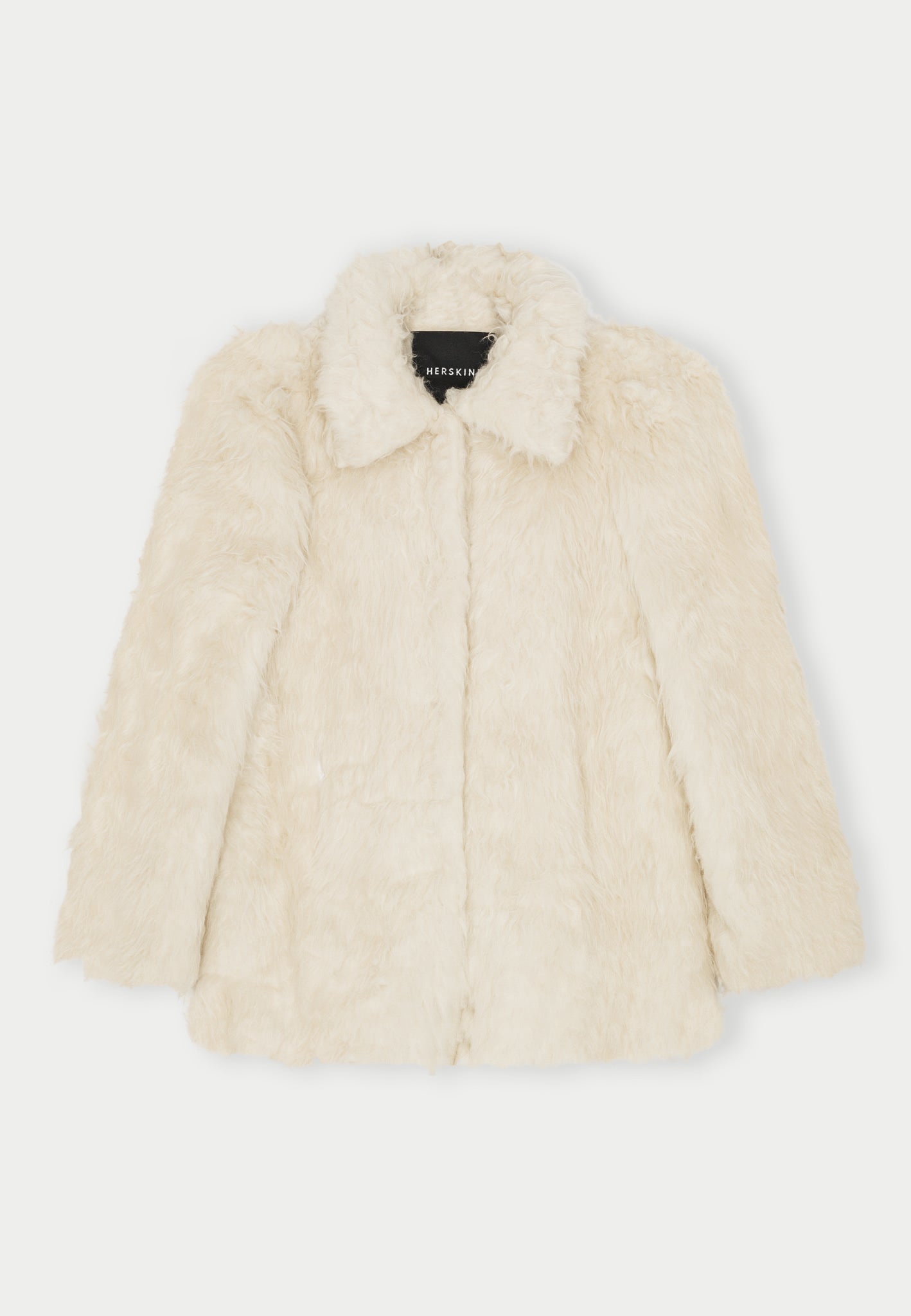 Mendez Alpaca Coat - Polar White – Herskind Official