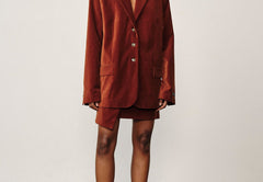 Garcia Oversized Blazer - Burned Abricot