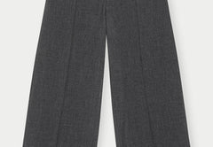 Kimberly Midt Waist pants - Dark Grey