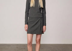 Irina Blouse - Dark Grey