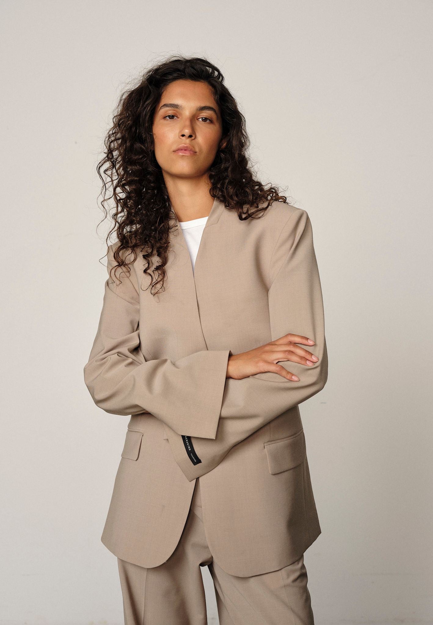 Clarissa Regular Blazer – Sand
