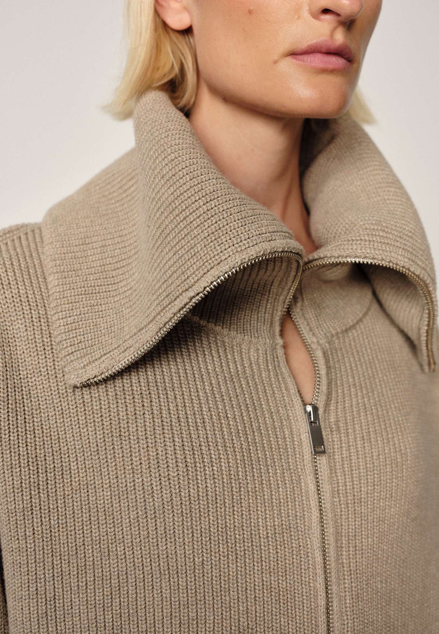 Adanne Strickjacke - Croissant