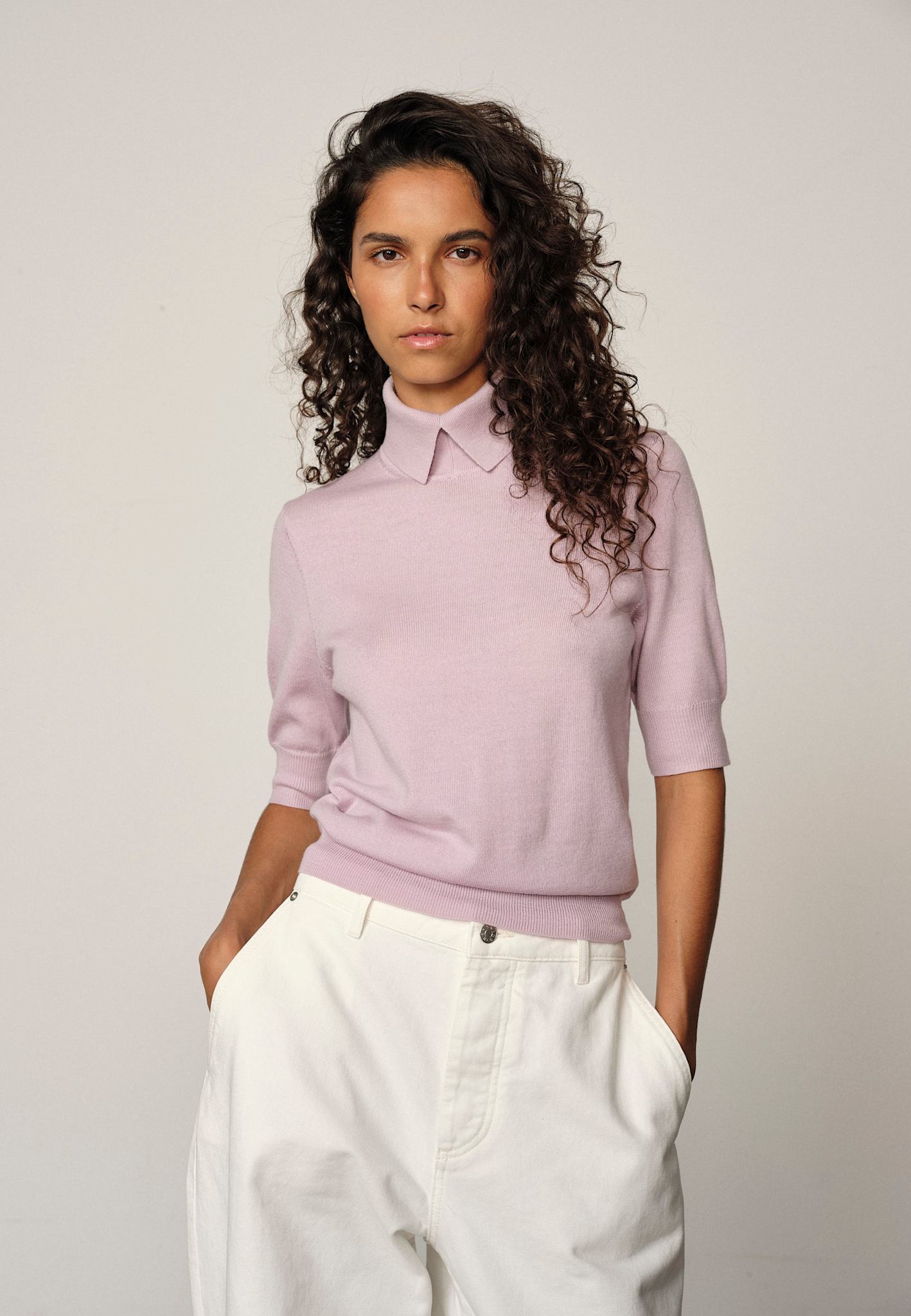 Perry Strickbluse – Marshmallow