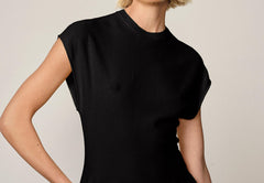 Sean Knit Blouse - Black