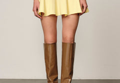 Walker Knit Skirt - Citrine