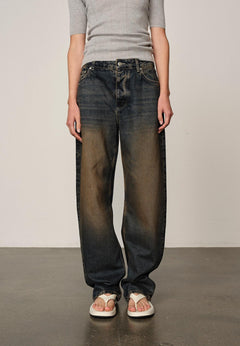 Lulu Jeans – Braun (Beinlänge 30" – Kurz)