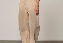 Lulu Jeans - Sand (Leg size 32" - Long)