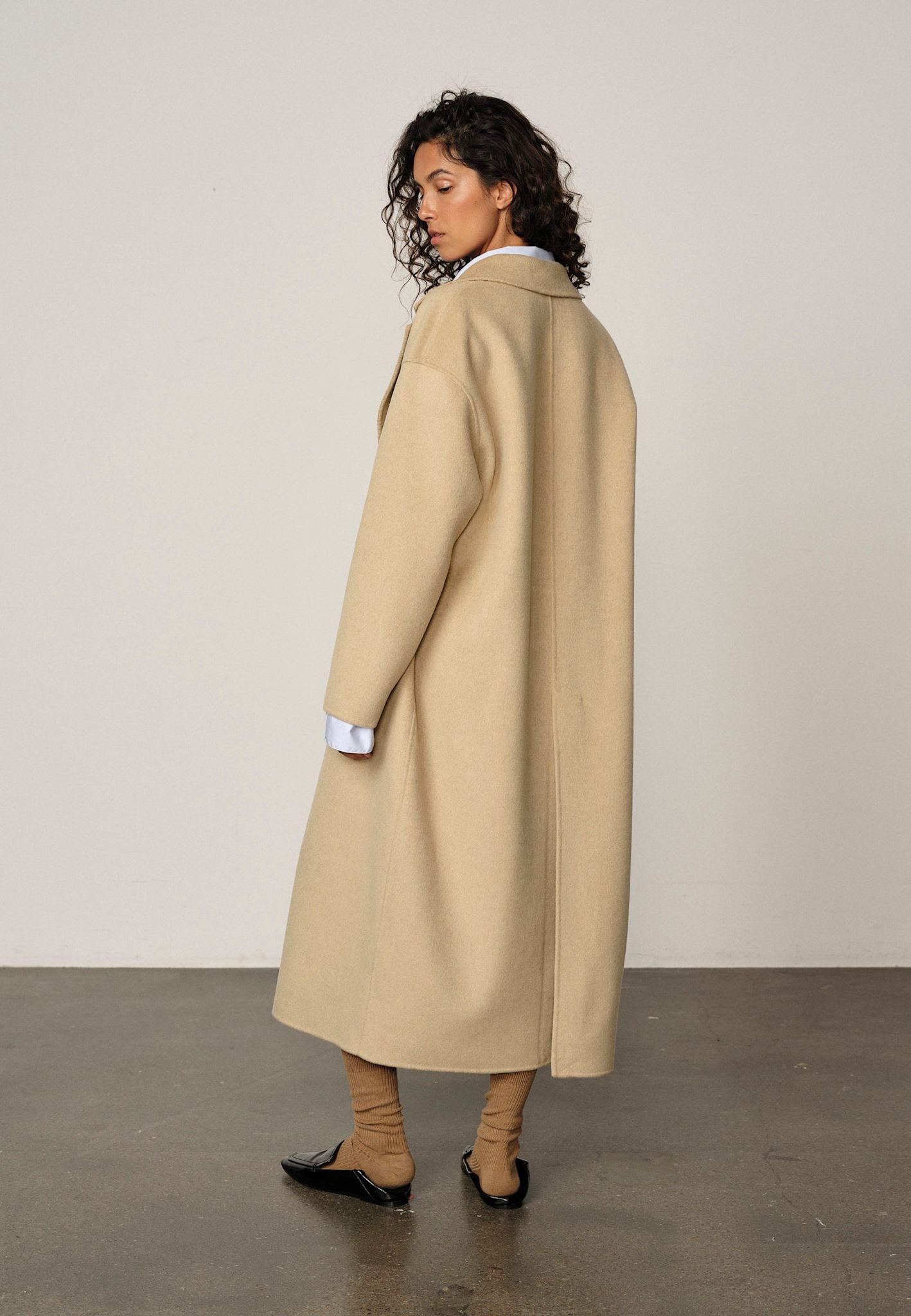 Zion long Coat - Butter Yellow – Herskind Official