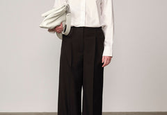 Felicia Midt Waist Pants - Black