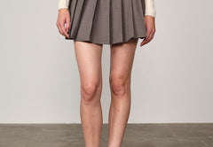 Silvia low waist Skirt - Grey