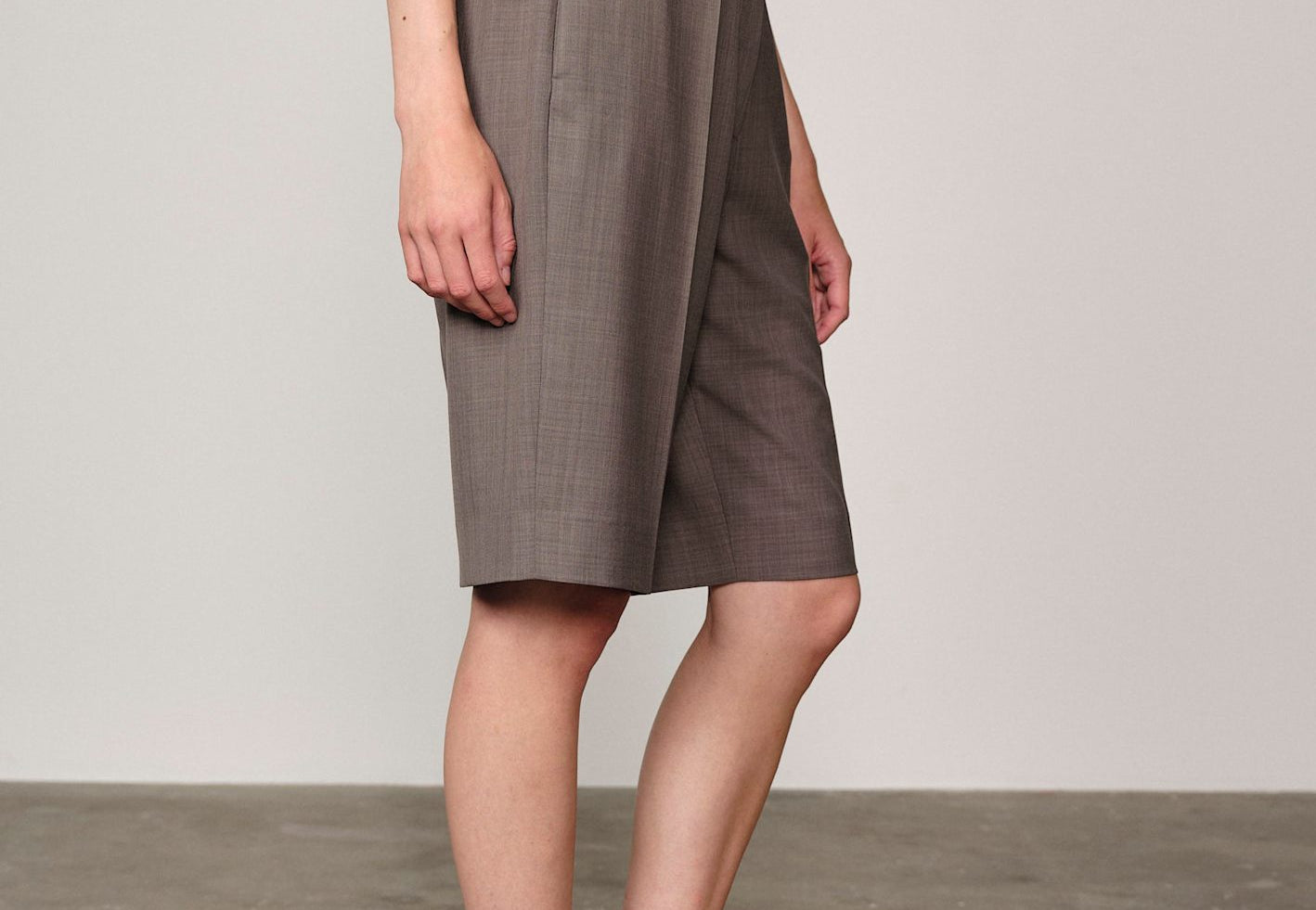 grey dress shorts Joel Shorts