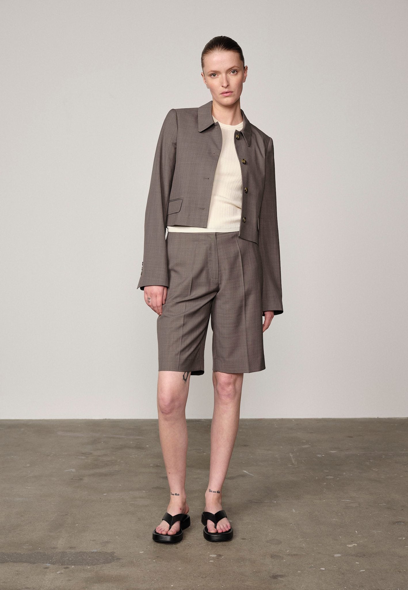 Baron Fittet Jacke - Grau