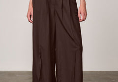 Lotus Midt Waist Pants - Java Brown